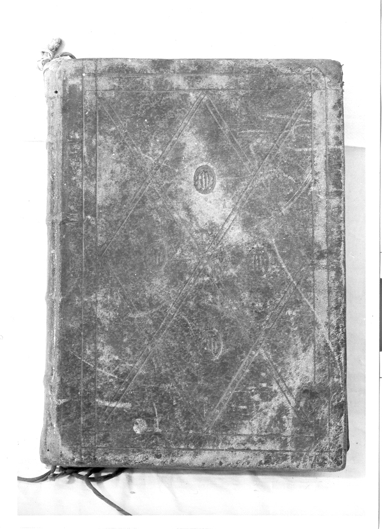 coperta di libro liturgico - bottega italiana (sec. XVIII)