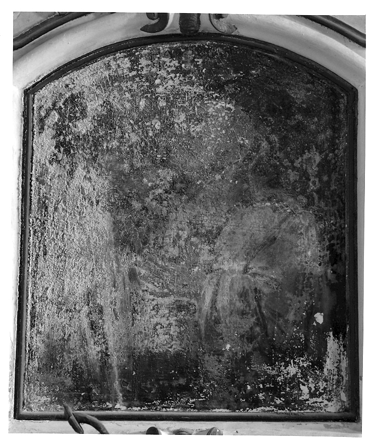 testa di santo (dipinto) - ambito marchigiano (sec. XVIII)