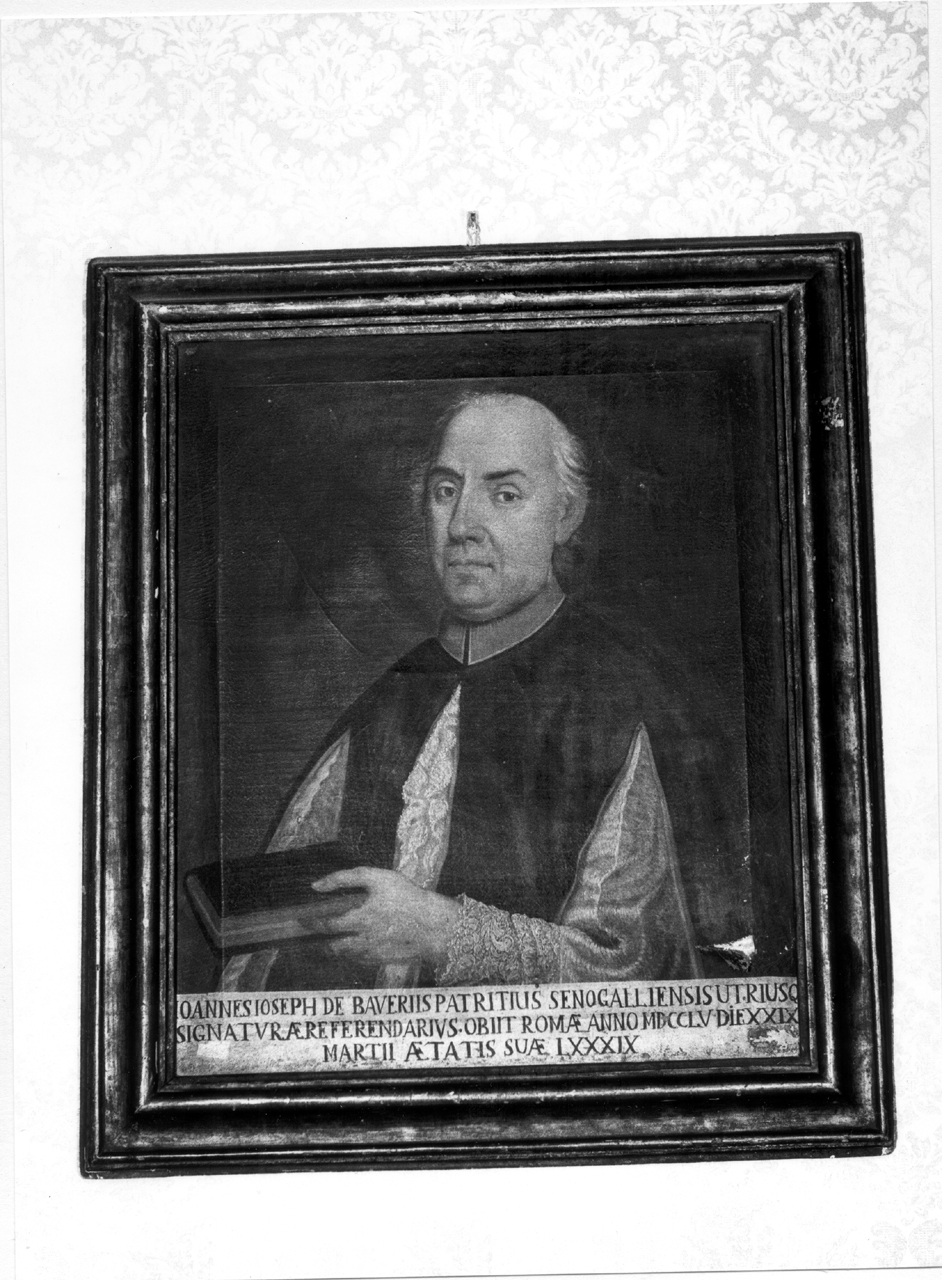 ritratto del Cardinale Giovanni Giuseppe Baviera (dipinto) - ambito marchigiano (sec. XVIII)