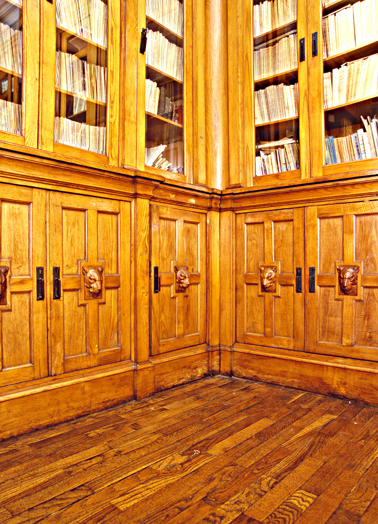 libreria - pensile, elemento d'insieme - bottega marchigiana (sec. XX)