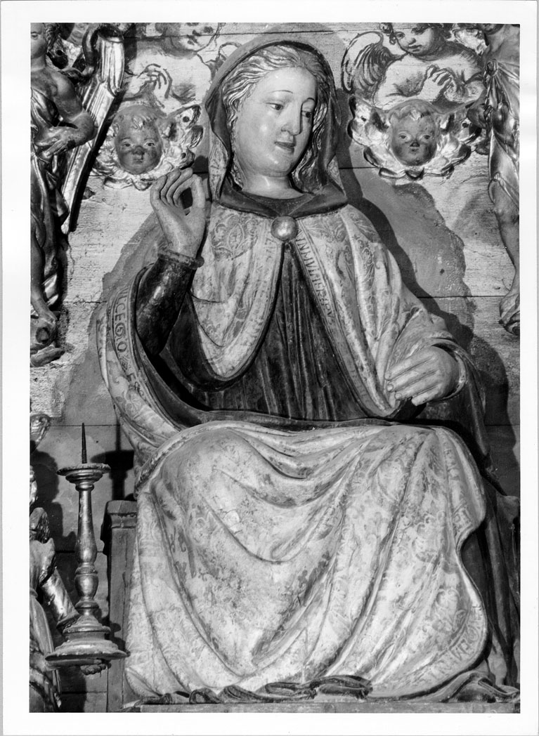 Madonna Annunciata (statua) di Ghiberti Lorenzo (attribuito) (sec. XV)