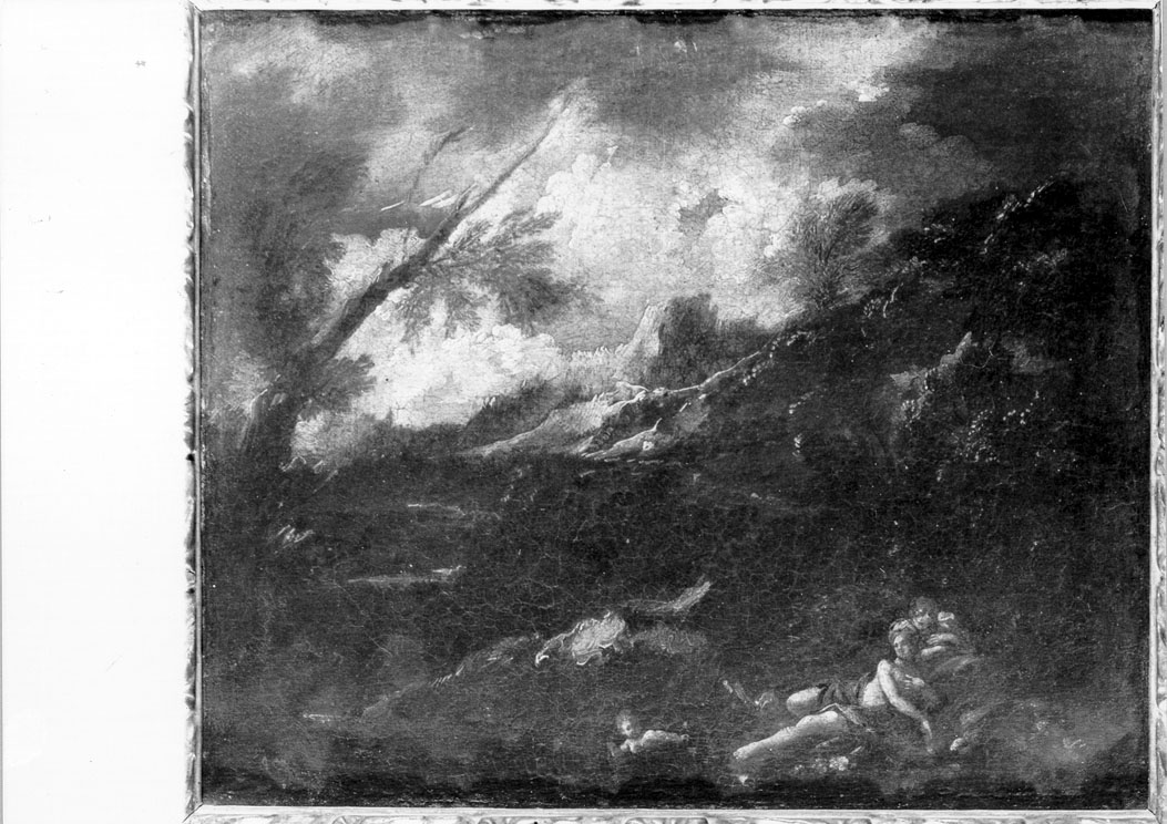 paesaggio (dipinto) di Peruzzini Antonio Francesco (fine/inizio secc. XVII/ XVIII)