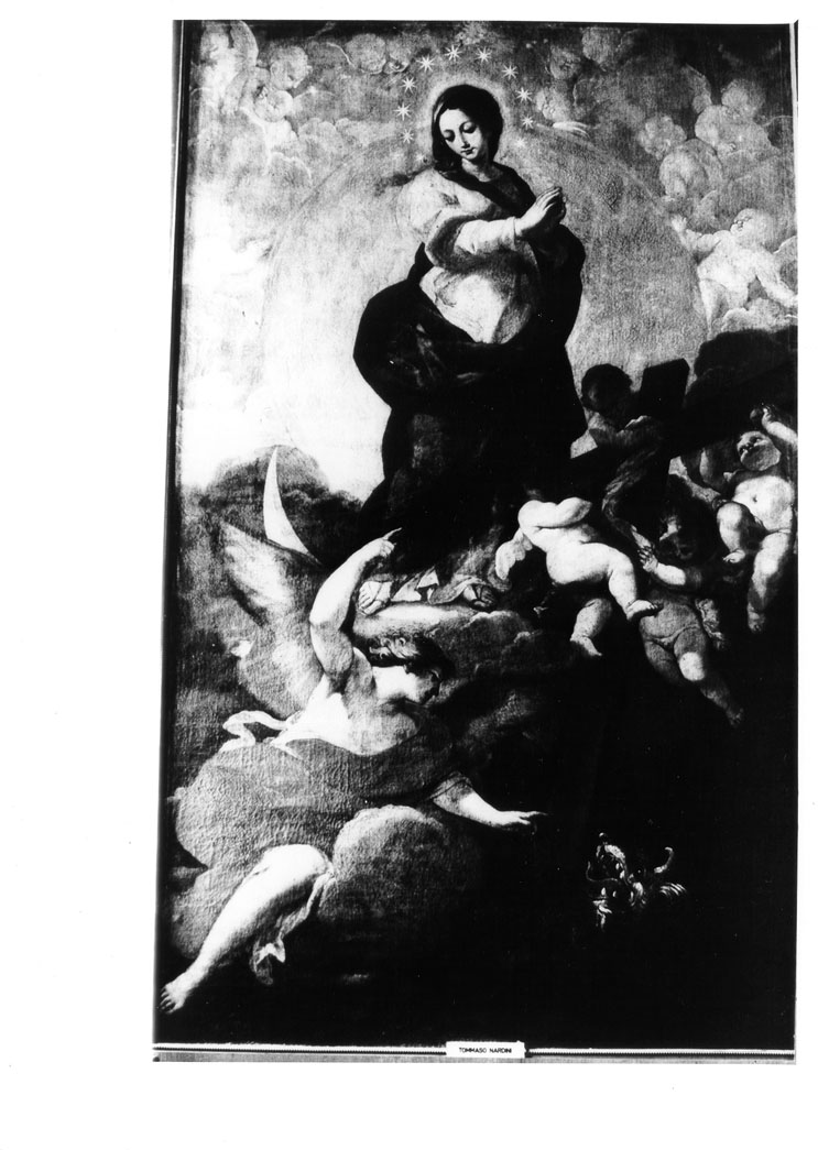 Immacolata Concezione (dipinto) di Nardini Tommaso (primo quarto sec. XVIII)