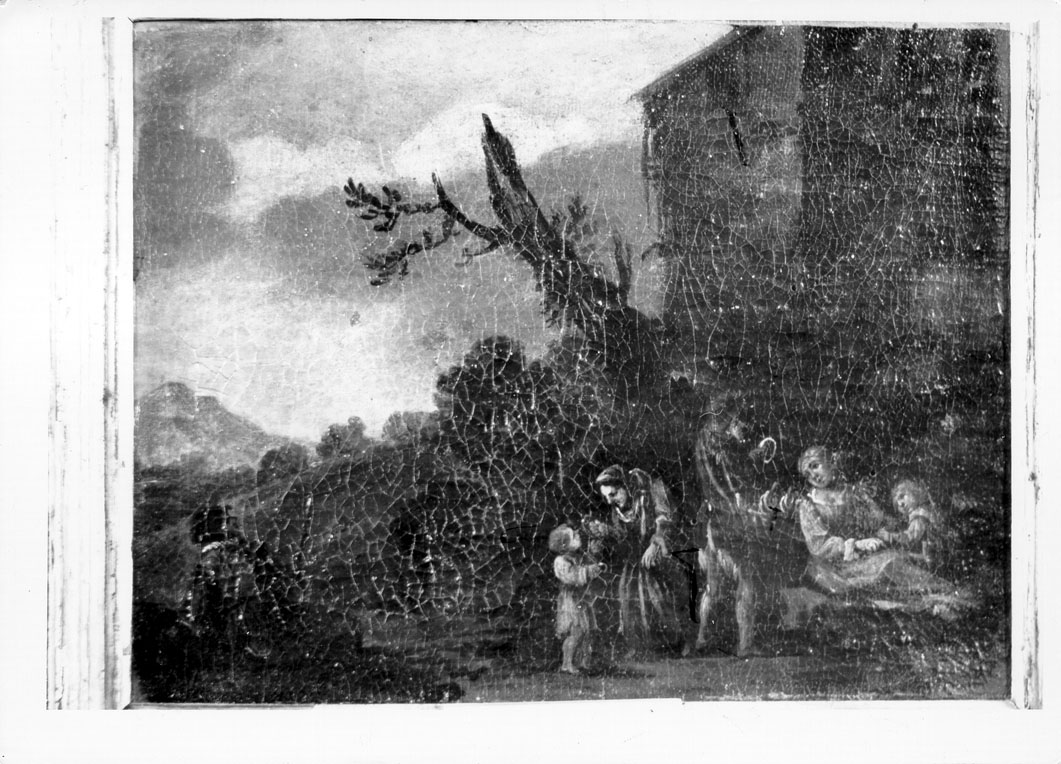 scena di genere (dipinto) - ambito Italia centrale (sec. XVII)