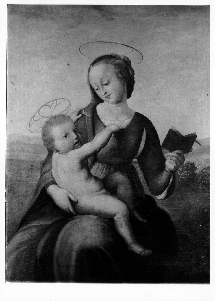 Madonna con Bambino (dipinto) - ambito italiano (prima metà sec. XIX)