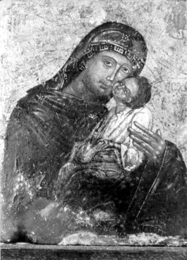Vergine Glycophilousa, Madonna con Bambino (dipinto) - ambito cretese, ambito veneto (seconda metà sec. XVI)