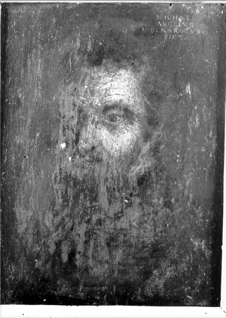 ritratto di Michelangelo (dipinto) di Rossetti Giovanni Paolo (attribuito) (sec. XVI)