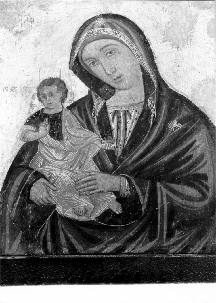 Vergine Odighitria, Madonna con Bambino (dipinto) - ambito cretese, ambito veneto (fine/inizio secc. XVII/ XVIII)