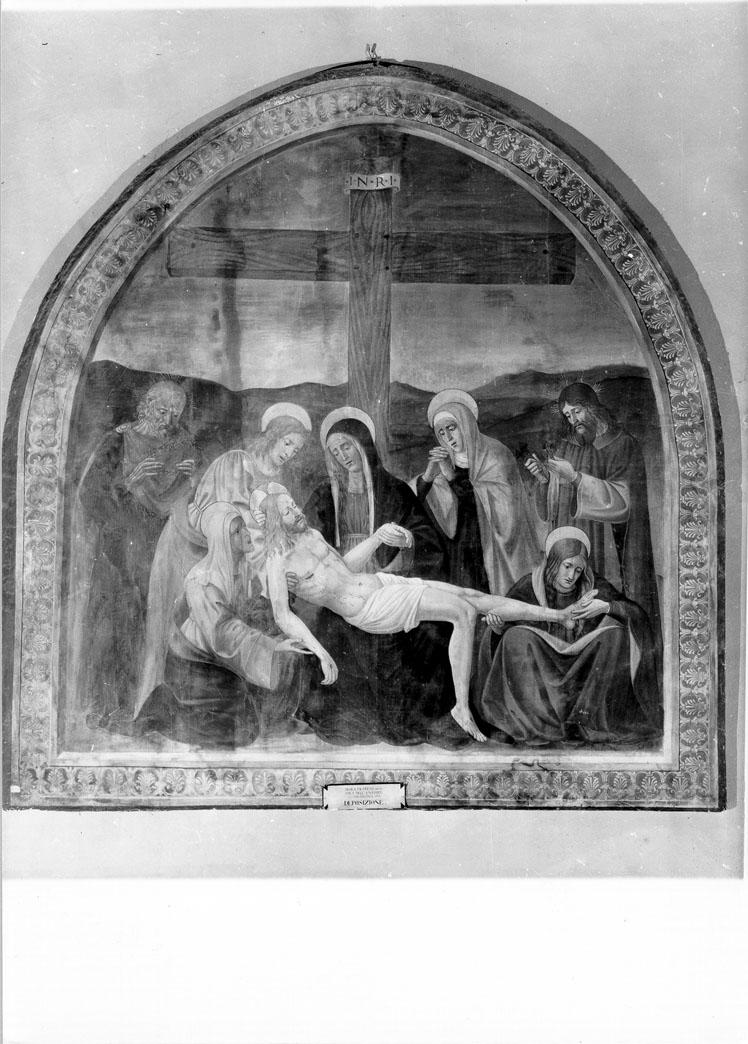 compianto sul Cristo morto (dipinto) di Filotesio Nicola detto Cola dell'Amatrice (primo quarto sec. XVI)