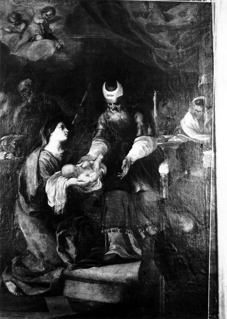 presentazione di Gesù al tempio (dipinto) di Trasi Ludovico (sec. XVII)