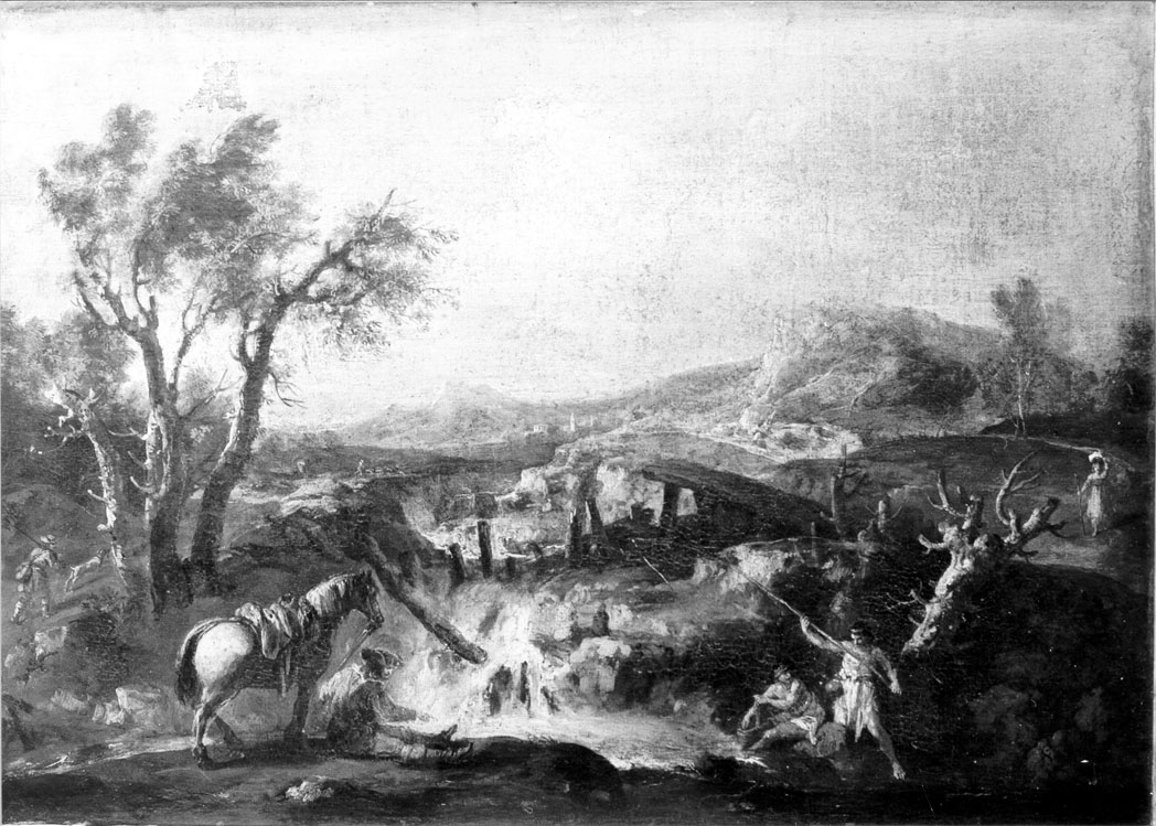 paesaggio (dipinto) di Zuccarelli Francesco (seconda metà sec. XVIII)