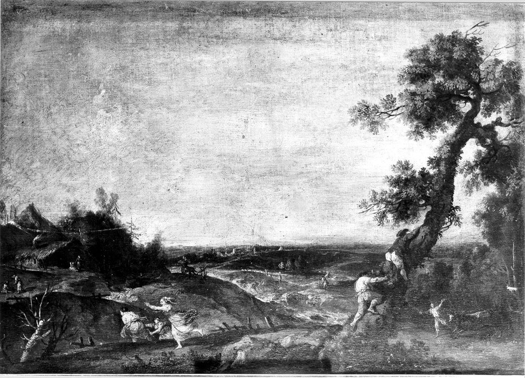 paesaggio con animali (dipinto) di Zuccarelli Francesco (seconda metà sec. XVIII)