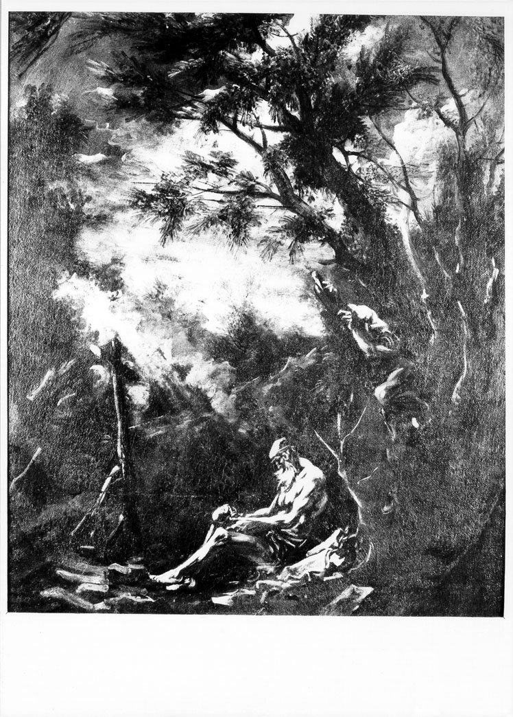 San Girolamo penitente (dipinto) di Magnasco Alessandro (prima metà sec. XVIII)
