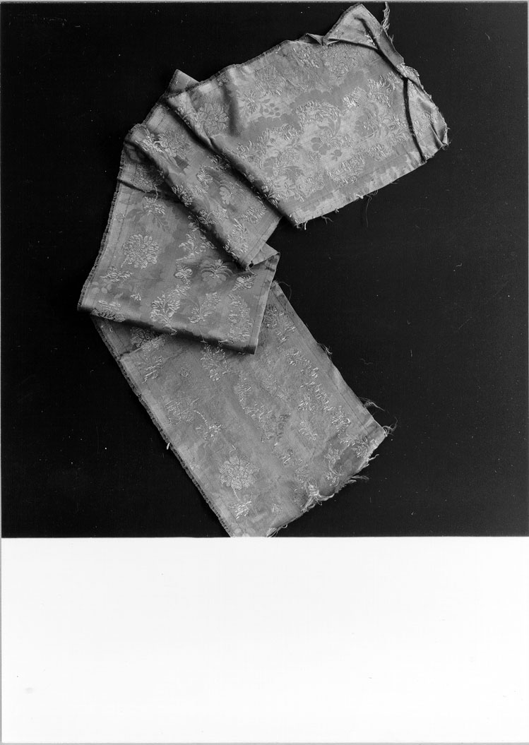 tessuto, frammento - manifattura italiana (fine sec. XVII)