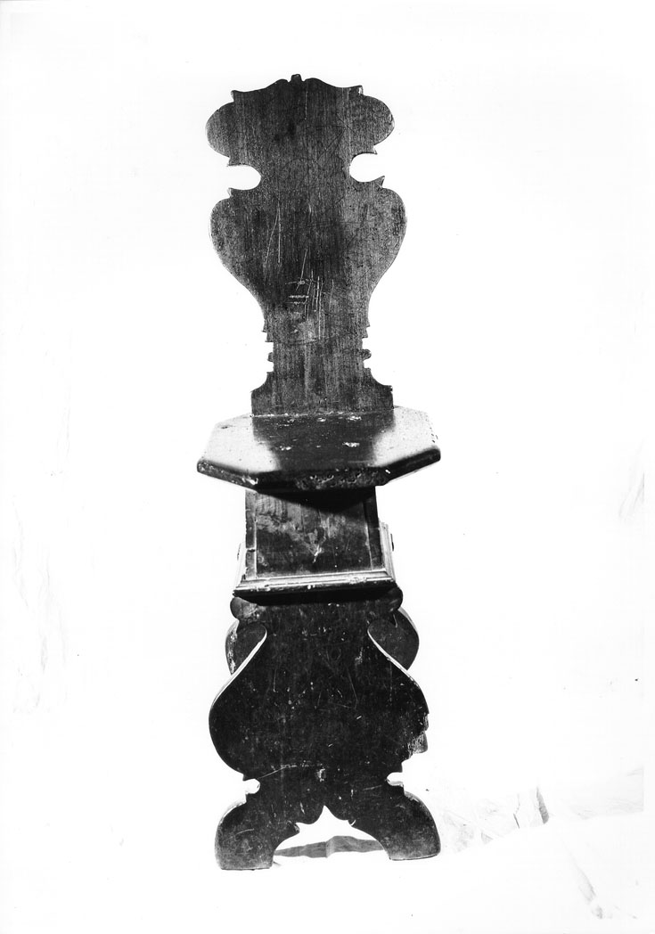 sedia, serie - bottega marchigiana (sec. XVI)