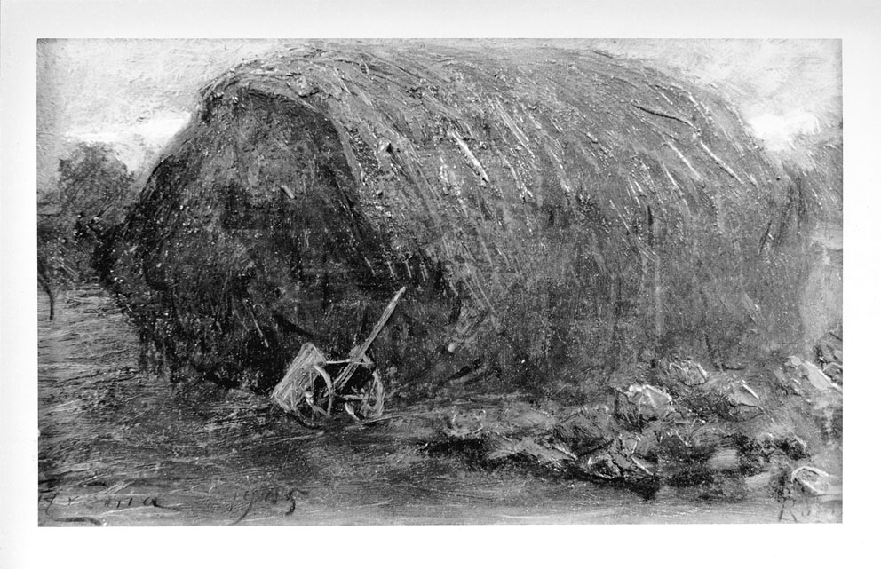 paesaggio rurale (dipinto) di Crema Giovanni Battista (sec. XX)