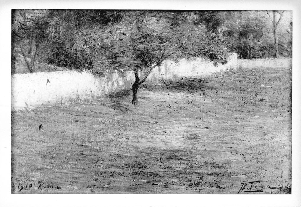 paesaggio (dipinto) di Crema Giovanni Battista (sec. XX)