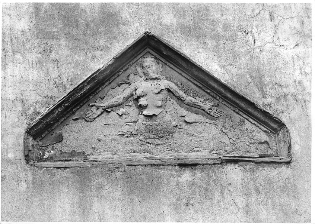 Cristo nel sepolcro (rilievo) - ambito marchigiano (sec. XVI)
