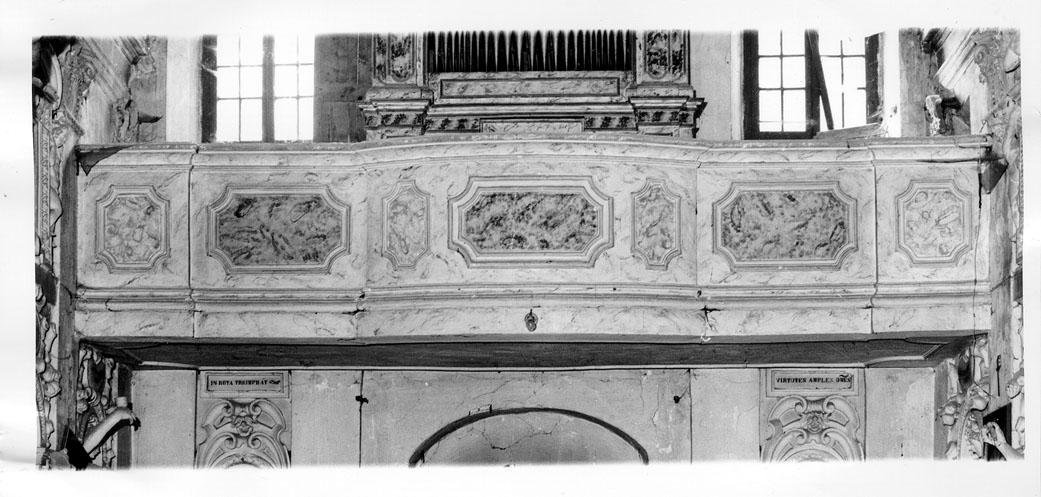 cassa d'organo - produzione marchigiana (sec. XVIII)