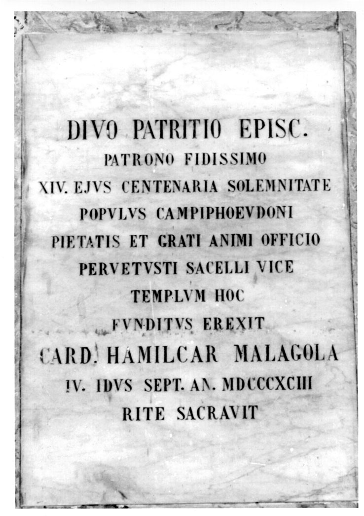 lapide - manifattura marchigiana (sec. XIX)