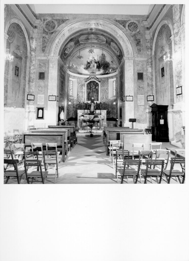 San Patrizio in trono (dipinto) - ambito marchigiano (fine sec. XIX)
