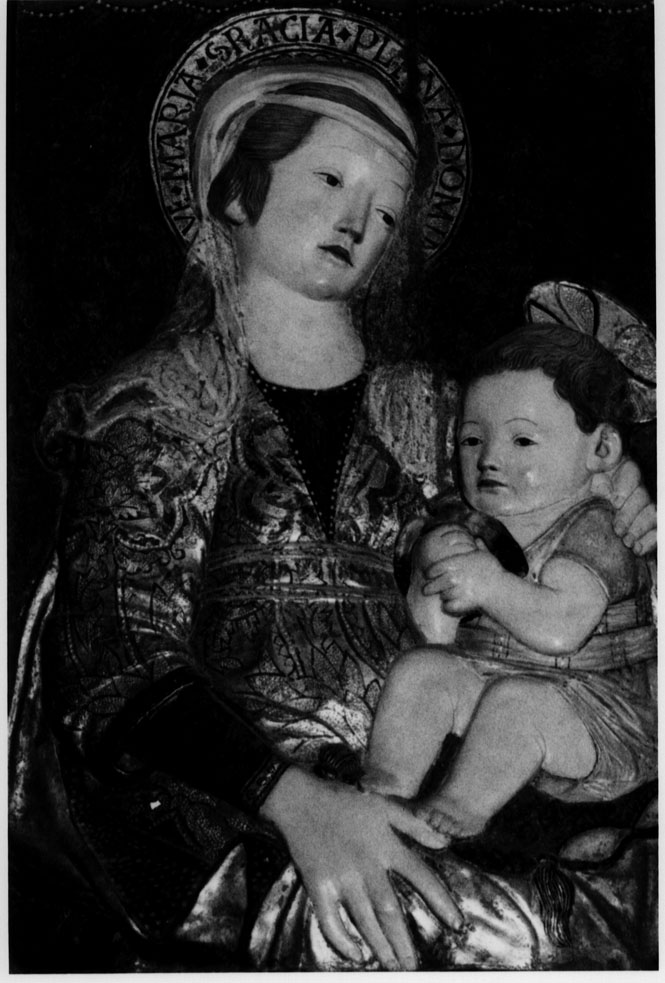 Madonna con Bambino (rilievo) - ambito toscano (sec. XV)