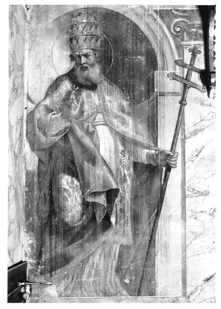 San Silvestro (dipinto) di Nardini Tommaso (sec. XVIII)