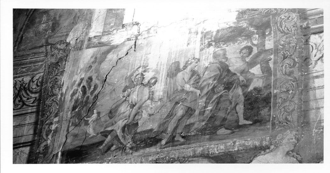 incendio di Sodoma (dipinto) di Nardini Tommaso (sec. XVIII)