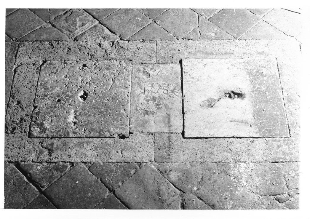 lapide - bottega marchigiana (sec. XVIII)