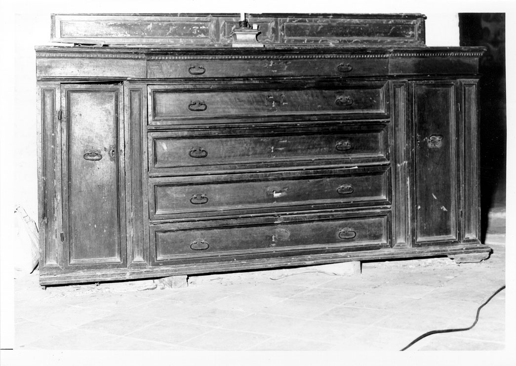 cassettone - bottega marchigiana (sec. XVI)