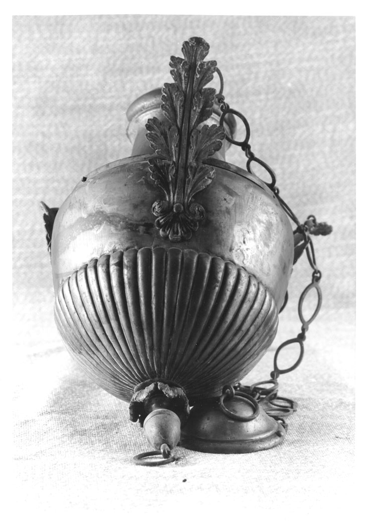 lampada pensile, serie - bottega marchigiana (sec. XIX)