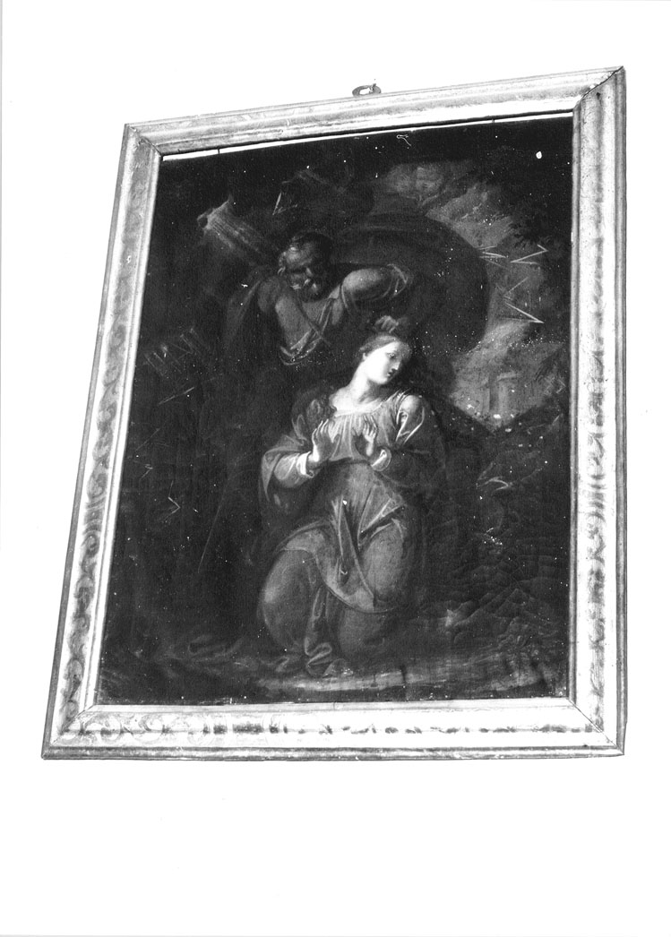 Santa Barbara (dipinto) - ambito marchigiano (sec. XVIII)