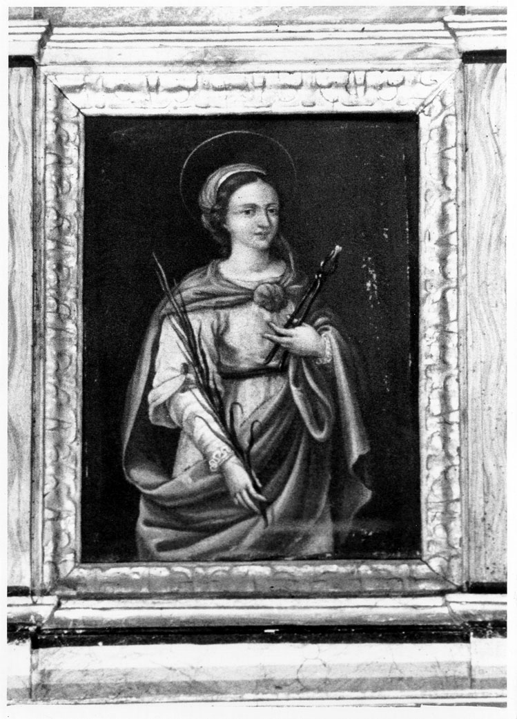 martirio di Sant'Apollonia (dipinto) - ambito Italia centrale (fine/inizio secc. XVII/ XVIII)