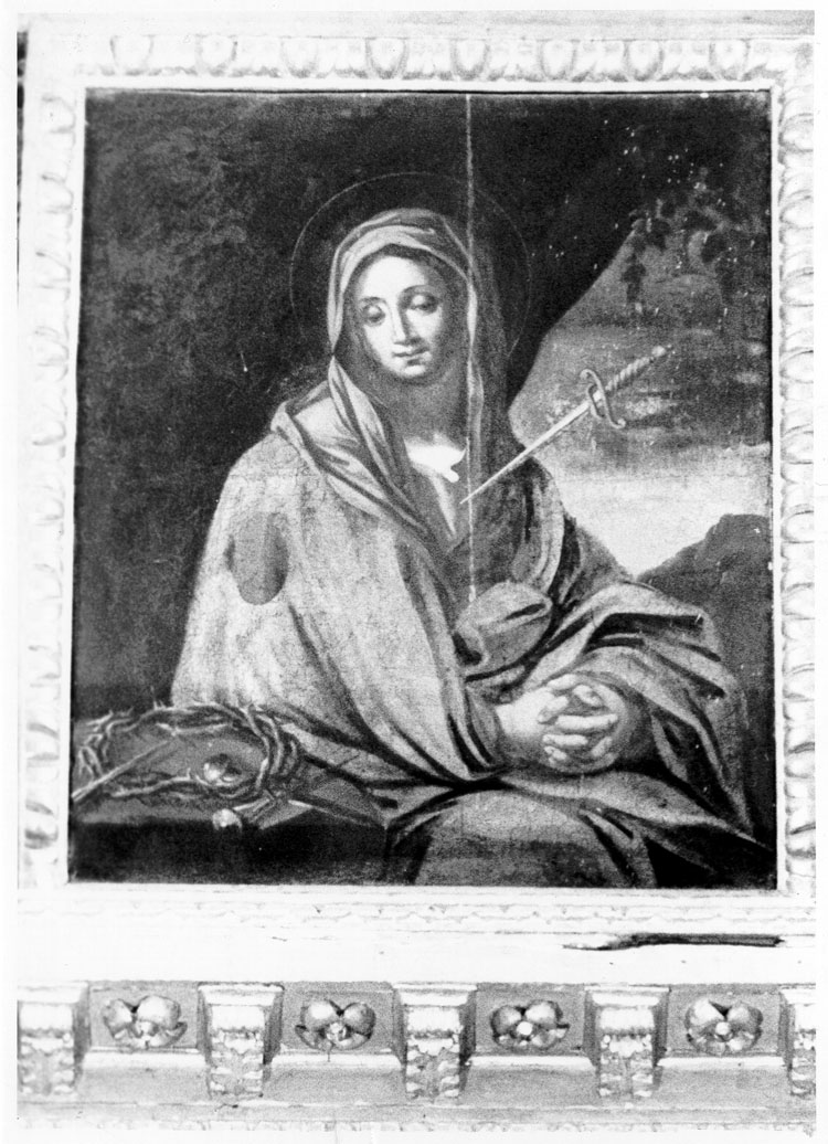 Madonna Addolorata (dipinto) - ambito Italia centrale (metà sec. XVII)