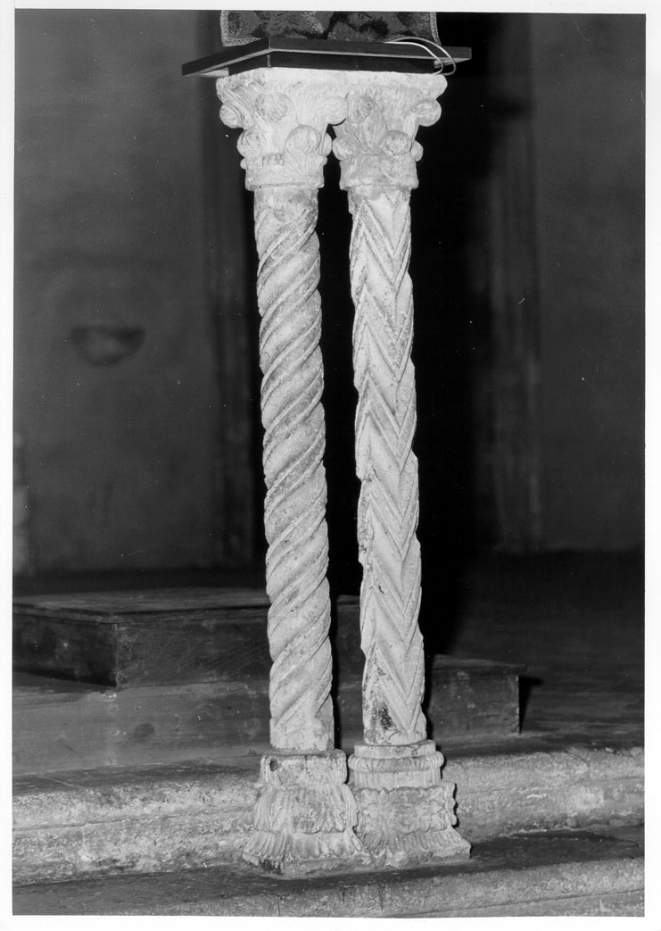 colonnina, serie - bottega marchigiana (sec. XIV)