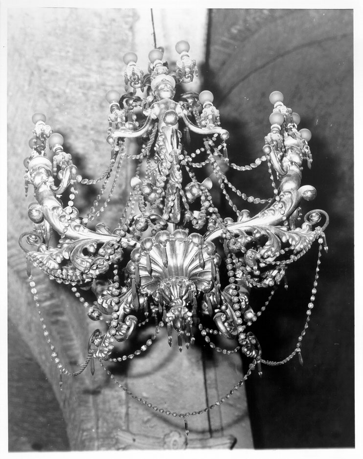 lampadario - bottega marchigiana (seconda metà sec. XVIII)