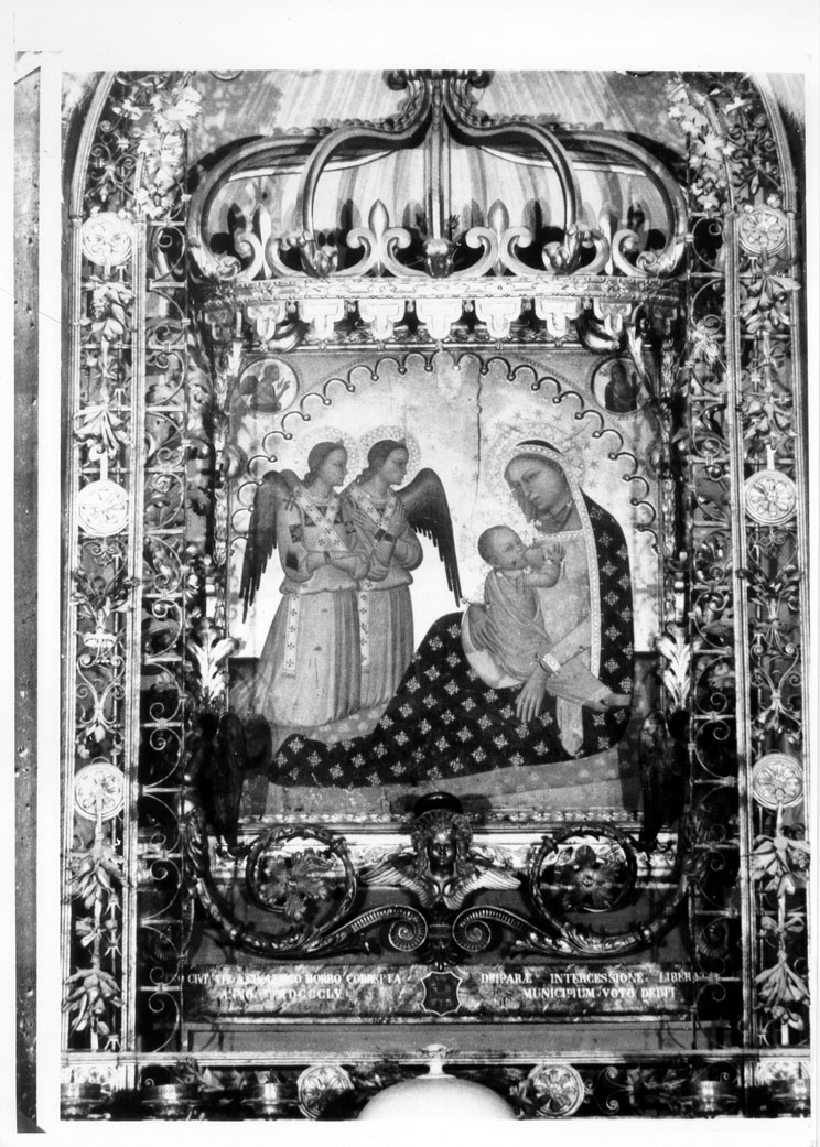 Madonna dell'Umiltà (dipinto) di Ghissi Francescuccio di Cecco (sec. XIV)