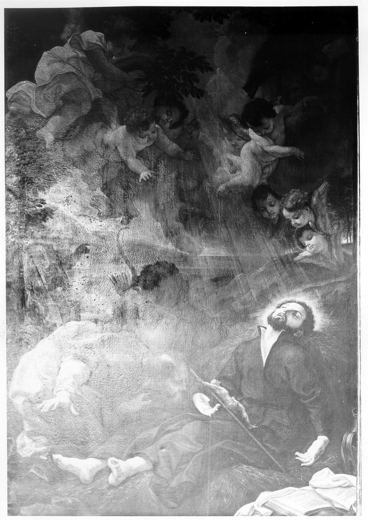 morte di San Francesco Saverio (dipinto) di Gaulli Giovanni Battista detto Baciccio (sec. XVII)
