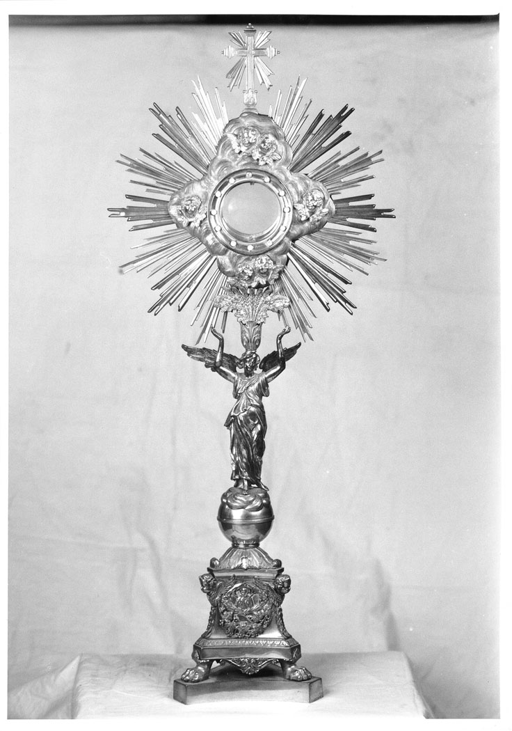 ostensorio - bottega romana (prima metà sec. XIX)