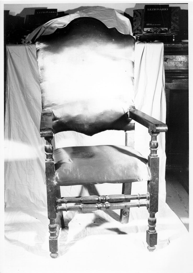 poltrona - bottega marchigiana (sec. XVII)