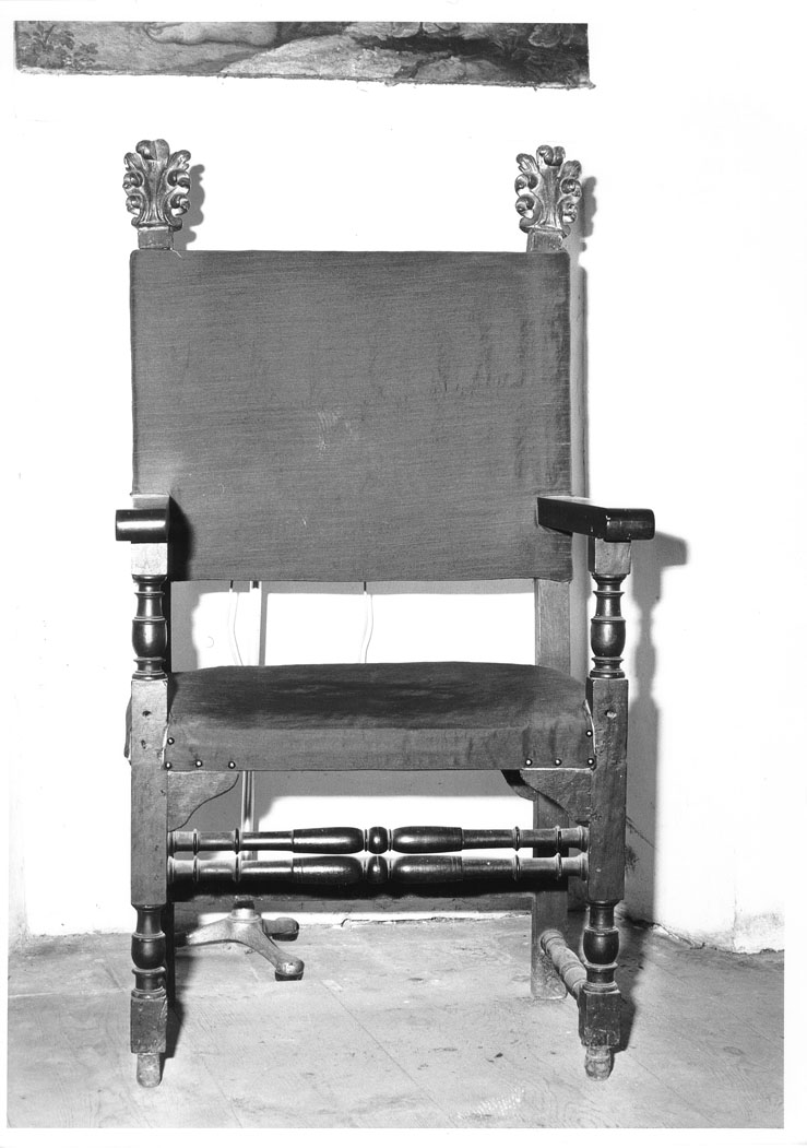 poltrona - bottega marchigiana (sec. XVII)
