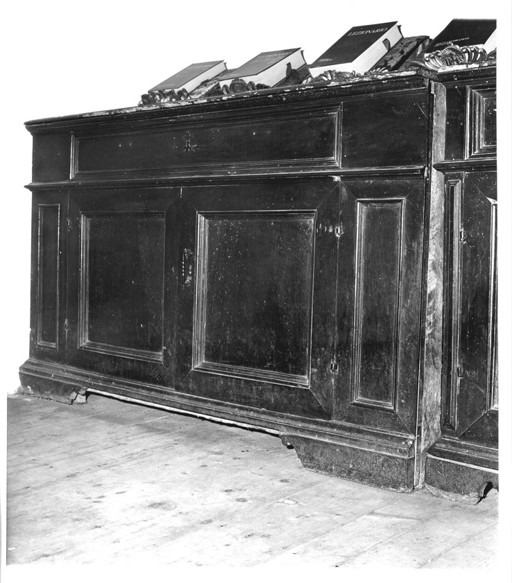 cassettone - bottega marchigiana (sec. XVII)