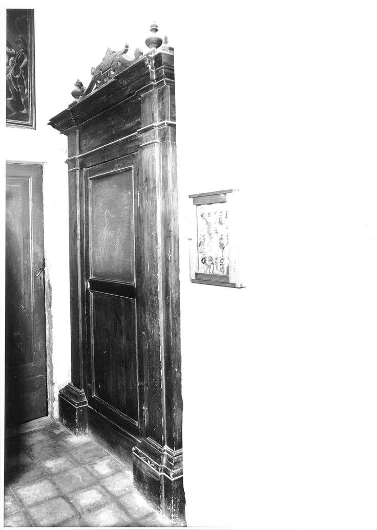 confessionale - bottega marchigiana (sec. XVIII)