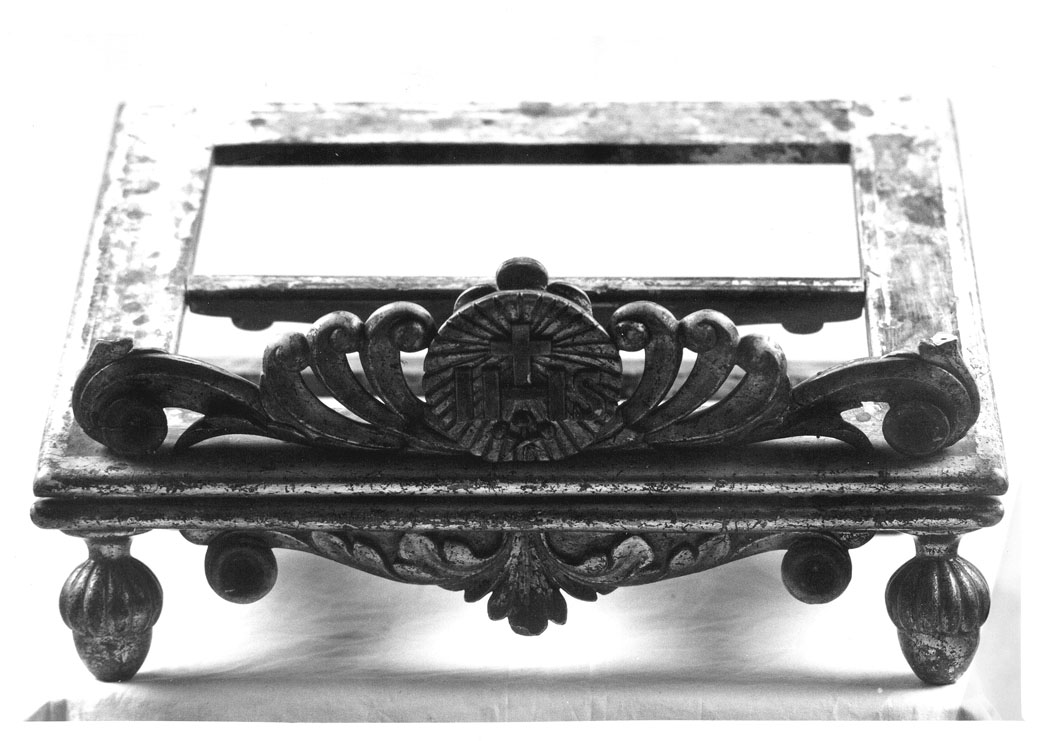 leggio - bottega marchigiana (sec. XIX)