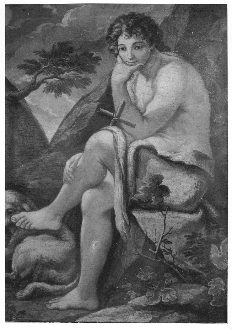 San Giovanni Battista (dipinto) - ambito marchigiano (fine/inizio secc. XVII/ XVIII)