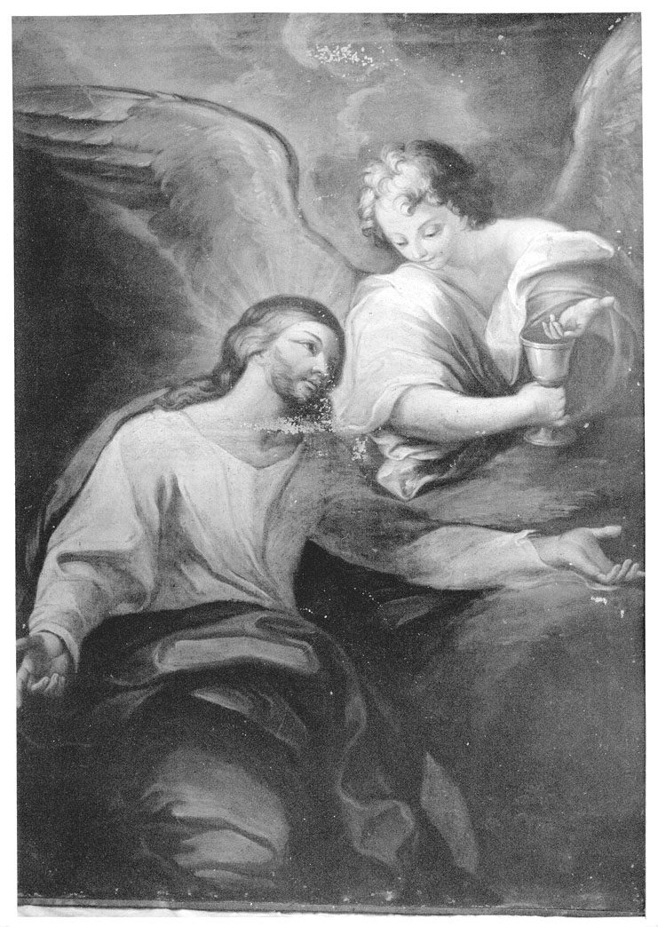 orazione di Cristo nell'orto di Getsemani (dipinto) - ambito marchigiano (prima metà sec. XVIII)