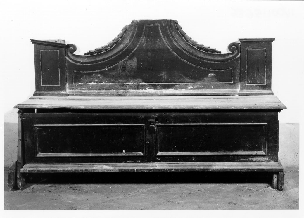 panca - bottega marchigiana (sec. XVIII)