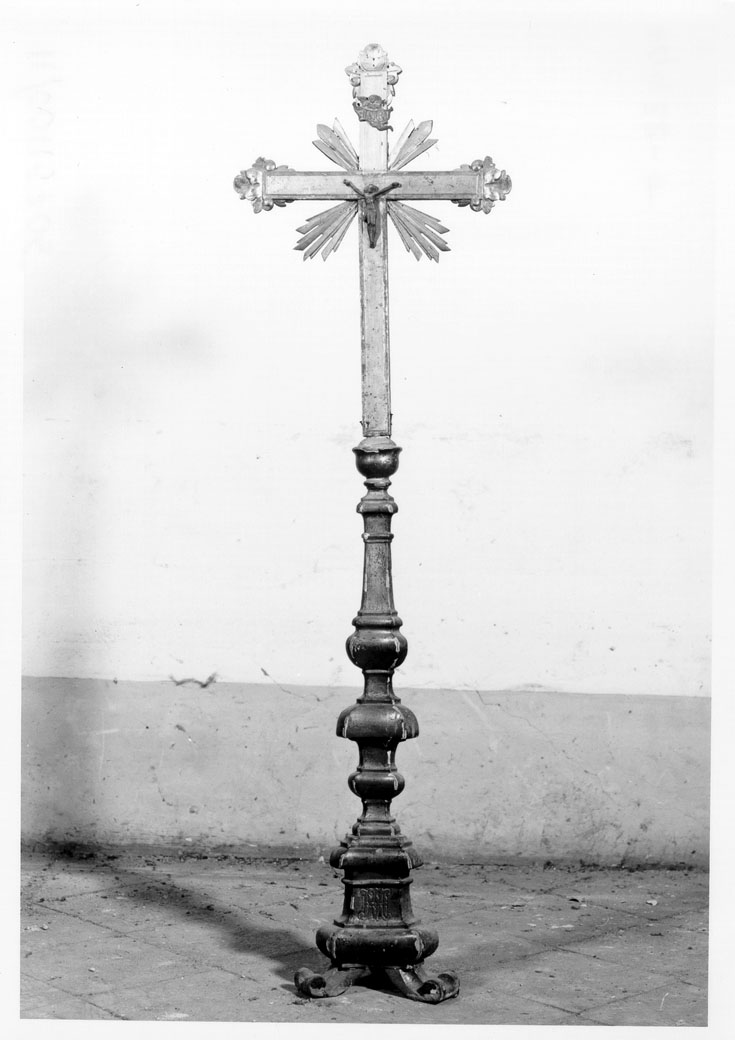 croce d'altare - bottega marchigiana (sec. XIX)