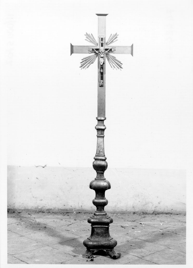 croce d'altare - bottega marchigiana (sec. XIX)