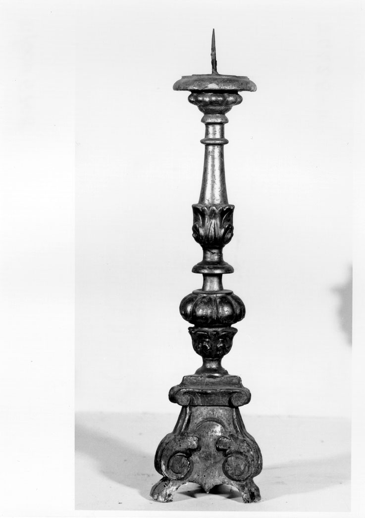 candeliere, serie - bottega marchigiana (sec. XVIII)